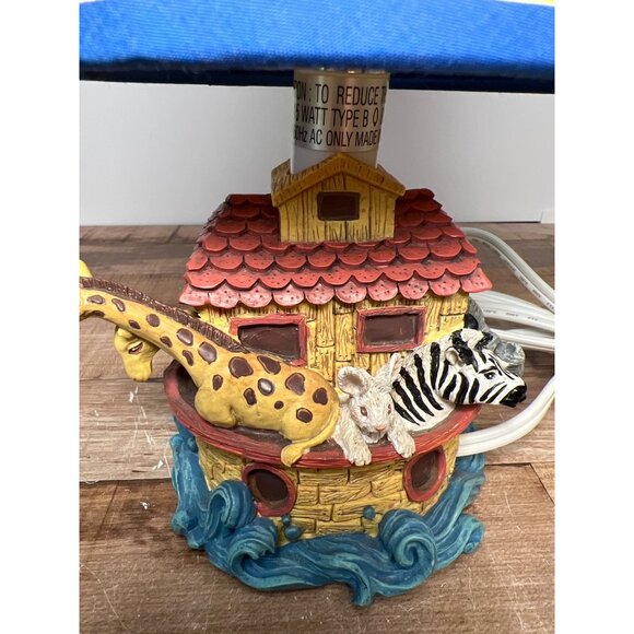 Noahs Ark Decorative Table Lamp Childrens Room Nursery Lighting - Picture 5 of 12